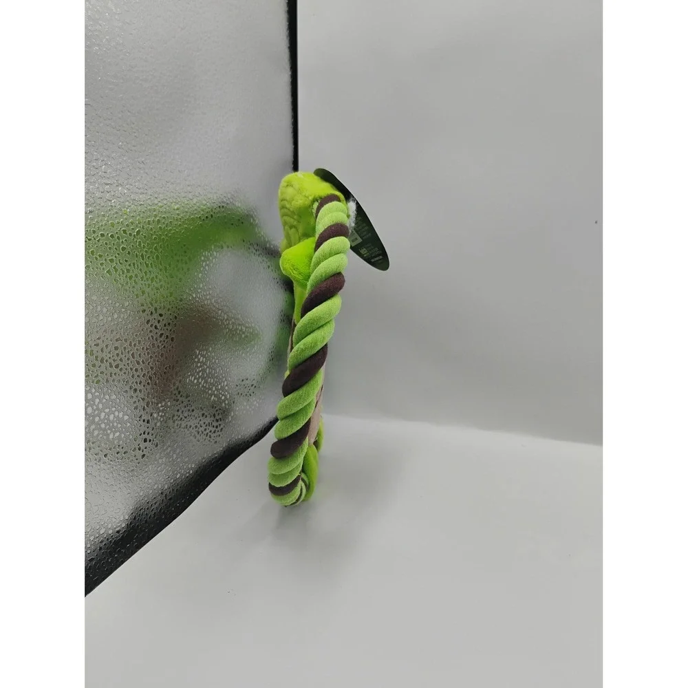 Star Wars Dog Toy Pet OS Green New Yoda Plush Rope Ring Tug Toy